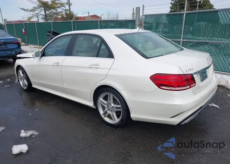 2014 Mercedes-Benz E 350 4Matic z USA, uszkodzony, nr VIN WDDHF8JB9EA862186